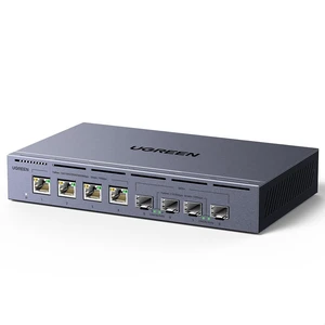 8-Port 10Gb Ethernet Switch, Unmanaged 4 x 10Gb RJ45 + 4 x 10Gb SFP+ 8-Port 10Gb Ethernet Switch, Unmanaged 4 x 10Gb RJ45 + 4 x 10Gb SFP+
