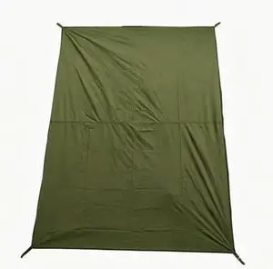 Thickened Oxford cloth picnic mat, waterproof and wear- Military green including 4 ground stakes 210-150cm Thickened Oxford cloth picnic mat, waterproof and wear- Military green including 4 ground stakes 210-150cm