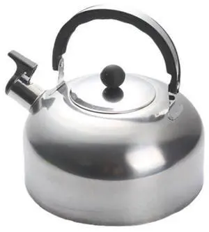 Stainless steel kettle, flat bottom, suitable for home use on gas 2L Sounding Kettle Silver Stainless steel kettle, flat bottom, suitable for home use on gas 2L Sounding Kettle Silver