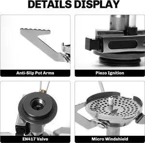 Fire-Maple Backpacking and Camping Stove Series | Outdoor Propane Camp Cooking Gear | Portable Pot/Jet Burner | Ideal for Hiking, Trekking, Fishing, Hunting Trips and Emergency Use (Greenpeak) Fire-Maple Backpacking and Camping Stove Series | Outdoor Propane Camp Cooking Gear | Portable Pot/Jet Burner | Ideal for Hiking, Trekking, Fishing, Hunting Trips and Emergency Use (Greenpeak)