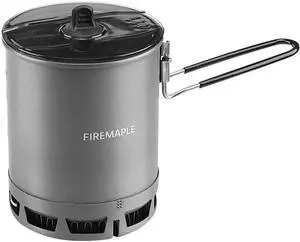 Fire-Maple Petrel Ultralight Pot- High Efficiency Aluminum Camping and Backpacking Pot with Heat-Proof Handle, Portable and Compact Fire-Maple Petrel Ultralight Pot- High Efficiency Aluminum Camping and Backpacking Pot with Heat-Proof Handle, Portable and Compact