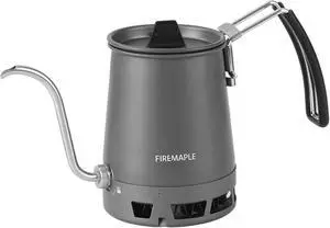 Fire-Maple Petrel Pour-Over Coffee Kettle 350ml Gooseneck Spout Coffee Pots Detachable Spout Handle Portable Foldable HX Kettle for Camping Backpacking Fire-Maple Petrel Pour-Over Coffee Kettle 350ml Gooseneck Spout Coffee Pots Detachable Spout Handle Portable Foldable HX Kettle for Camping Backpacking