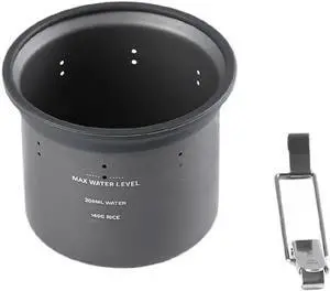 Petrel Outdoor Rice Cooker, 58g, 300ml Capacity, Compactible with G3 pot and Quickboil Pro System Petrel Outdoor Rice Cooker, 58g, 300ml Capacity, Compactible with G3 pot and Quickboil Pro System