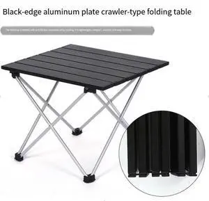 Outdoor aluminum egg roll table - Portable multi-functional booth aluminum board table for camping, barbecuing, fishing and camping folding table Outdoor aluminum egg roll table - Portable multi-functional booth aluminum board table for camping, barbecuing, fishing and camping folding table