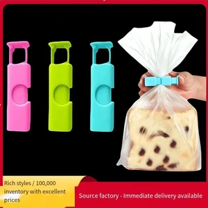 Plastic Bag Sealing Clips, 3 Pack Spring Loaded Food Bag Clips, Reusable Snack Bag Sealer Clamps for Kitchen Food Storage Plastic Bag Sealing Clips, 3 Pack Spring Loaded Food Bag Clips, Reusable Snack Bag Sealer Clamps for Kitchen Food Storage