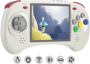 RG ARC D Retro Handheld Game Console , Dual OS Android 11 and Linux System with 128G SD Card 4541 Games Support 5G WiFi 4.2 Bluetooth Moonlight Streaming and TV Output (Gray) RG ARC D Retro Handheld Game Console , Dual OS Android 11 and Linux System with 128G SD Card 4541 Games Support 5G WiFi 4.2 Bluetooth Moonlight Streaming and TV Output (Gray)