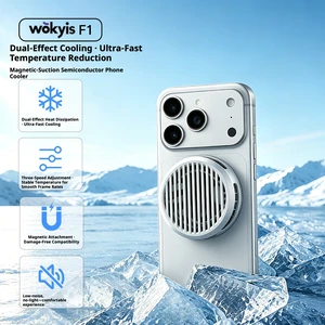 Wokyis Magnetic Semiconductor Cooler, 3-Speed Silent Fan, No RGB, for Android/iPhone/Handheld Gaming Console Wokyis Magnetic Semiconductor Cooler, 3-Speed Silent Fan, No RGB, for Android/iPhone/Handheld Gaming Console