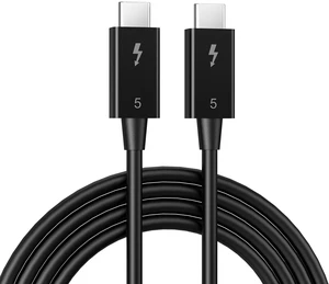 Wokyis TBT5 Thunderbolt 5 Cable 3.3ft/1m, Intel Certified, 80Gbps/120Gbps Bandwidth Boost, 240W PD 3.1, 8K 60Hz, USB-C to USB-C, Compatible with Thunderbolt 4/3/USB4 Wokyis TBT5 Thunderbolt 5 Cable 3.3ft/1m, Intel Certified, 80Gbps/120Gbps Bandwidth Boost, 240W PD 3.1, 8K 60Hz, USB-C to USB-C, Compatible with Thunderbolt 4/3/USB4