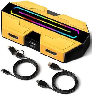 HDMI Video Capture Card for Streaming, 4K 60Hz HDR VRR ALLM Passthrough, 1080P 240Hz, USB-C External Capture Card for PS5, Xbox Series X/S, Switch, Compatible with PC Mac, OBS Streamlabs HDMI Video Capture Card for Streaming, 4K 60Hz HDR VRR ALLM Passthrough, 1080P 240Hz, USB-C External Capture Card for PS5, Xbox Series X/S, Switch, Compatible with PC Mac, OBS Streamlabs