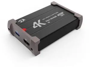 VC321 4K Video Capture Card, USB 3.0 1080p 60fps Video Capture, 4K HDMI Pass-Through, Zero-Latency Streaming, Compatible with Windows/Mac, Game Capture for PS5, Xbox, NS, DSLR, OBS VC321 4K Video Capture Card, USB 3.0 1080p 60fps Video Capture, 4K HDMI Pass-Through, Zero-Latency Streaming, Compatible with Windows/Mac, Game Capture for PS5, Xbox, NS, DSLR, OBS