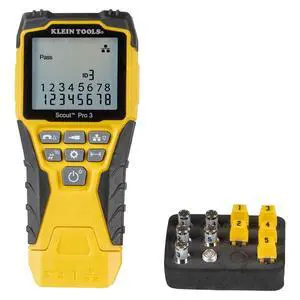 VDV501-851 Cable Tester Kit with Scout Pro 3 for Ethernet / Data, Coax / Video and Phone Cables, 5 Locator Remotes VDV501-851 Cable Tester Kit with Scout Pro 3 for Ethernet / Data, Coax / Video and Phone Cables, 5 Locator Remotes