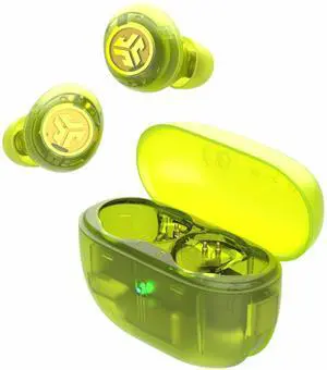Go Pop ANC, True Wireless Earbuds, Active Noise Cancelling, Bluetooth Earbuds, Transparent Neon Green Go Pop ANC, True Wireless Earbuds, Active Noise Cancelling, Bluetooth Earbuds, Transparent Neon Green