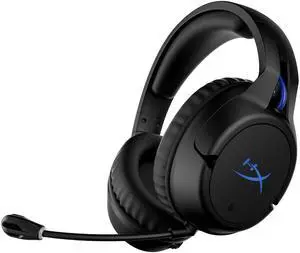 Cloud Flight Wireless Gaming Headset for PS5 and PS4, Up to 30-hour battery, Memory foam ear cushions and premium leatherette, Noise-Cancelling Microphone with LED Mic Mute Cloud Flight Wireless Gaming Headset for PS5 and PS4, Up to 30-hour battery, Memory foam ear cushions and premium leatherette, Noise-Cancelling Microphone with LED Mic Mute