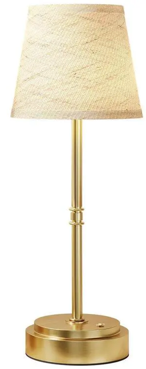 Rechargeable Cordless Table Lamp Gold - 1 Pack Brass 7500mAh Battery Operated Lamp, 16-Inch Antique Brass Aesthetic Desk Light for Kitchen Counter, Bathroom Vanity and Dining Room Rechargeable Cordless Table Lamp Gold - 1 Pack Brass 7500mAh Battery Operated Lamp, 16-Inch Antique Brass Aesthetic Desk Light for Kitchen Counter, Bathroom Vanity and Dining Room