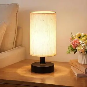 Cordless Table Lamp Rechargeable Small - 1 Pack Beige Black, 4000mAh Battery Operated Lamp with Touch Control Stepless Dimming, Wireless Lamp for Bedside, Nightstand, Bedroom, Living Room Cordless Table Lamp Rechargeable Small - 1 Pack Beige Black, 4000mAh Battery Operated Lamp with Touch Control Stepless Dimming, Wireless Lamp for Bedside, Nightstand, Bedroom, Living Room