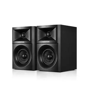 SW203 2.0 Desktop Computer Speakers - Near-Field 3D Stereo with Vertical Imaging - 60W Triple-DSP Dual Independent Drive - 24bit USB-C DAC Bluetooth 5.4 AUX, HiFi PC Gaming (Pair, Black) SW203 2.0 Desktop Computer Speakers - Near-Field 3D Stereo with Vertical Imaging - 60W Triple-DSP Dual Independent Drive - 24bit USB-C DAC Bluetooth 5.4 AUX, HiFi PC Gaming (Pair, Black)