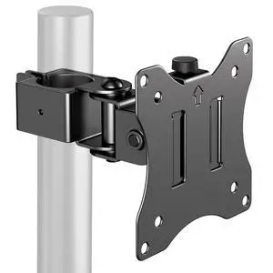 Universal VESA Pole Mount for 17- 32 Screens,Holds to 22Lbs, Adjustable Monitor Mount with 75x75/100x100 VESA Plate, Tilt/Swivel/Rotation,Fits 1.377 Inch Diameter Pole,Black Universal VESA Pole Mount for 17- 32 Screens,Holds to 22Lbs, Adjustable Monitor Mount with 75x75/100x100 VESA Plate, Tilt/Swivel/Rotation,Fits 1.377 Inch Diameter Pole,Black
