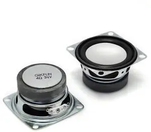 2" 4Ohm 3W Full Range Audio Speaker Stereo Woofer Loudspeaker for Arduino (Pack of 2pcs) EK1725 2" 4Ohm 3W Full Range Audio Speaker Stereo Woofer Loudspeaker for Arduino (Pack of 2pcs) EK1725