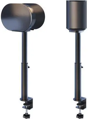 Desk Clamp Speaker Stand for SONOS Era 100 SL, Era 100 and Era 300 - Height Adjustable Desk Speaker Mount,Concealed Cable Management, Max Load 11 lbs, Pack of 2, Black Desk Clamp Speaker Stand for SONOS Era 100 SL, Era 100 and Era 300 - Height Adjustable Desk Speaker Mount,Concealed Cable Management, Max Load 11 lbs, Pack of 2, Black