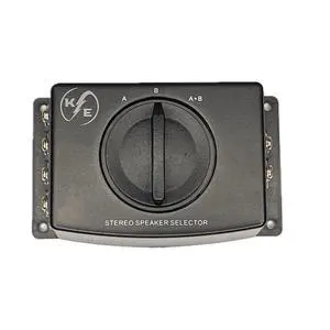 A/B A B A+B Stereo Speaker Selector Switch Switcher Combiner 2 Way Black Box A/B A B A+B Stereo Speaker Selector Switch Switcher Combiner 2 Way Black Box