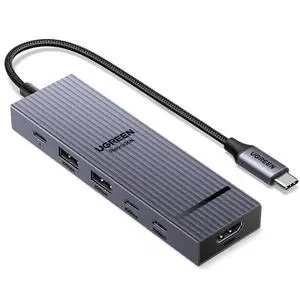 Revodok Pro USB-C Hub 6 in 1 10Gbps 4K 60Hz HDMI, 100W Power Delivery for MacBook Neo/Pro/Air, iPad Pro, Thinkpad Rog Ally and More. Revodok Pro USB-C Hub 6 in 1 10Gbps 4K 60Hz HDMI, 100W Power Delivery for MacBook Neo/Pro/Air, iPad Pro, Thinkpad Rog Ally and More.