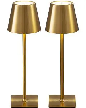 2 Pack Cordless Table Lamp,Portable LED Desk Lamp, 4000mAh Battery Operated, 3 Color Stepless Dimming Up, for Restaurant/Bedroom/Bars/Outdoor Party/Camping/Coffee Shop Night Light(Gold) 2 Pack Cordless Table Lamp,Portable LED Desk Lamp, 4000mAh Battery Operated, 3 Color Stepless Dimming Up, for Restaurant/Bedroom/Bars/Outdoor Party/Camping/Coffee Shop Night Light(Gold)