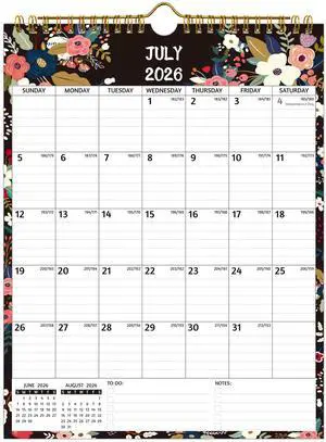 Wall Calendar 2026-2028 2 Year Calendar 2026-2028, 8.5 x 11 In, Jul 2026 - Jun 2028, 24-Month Calendar, Small Monthly Calendar 2026-2026 Vertical, Ruled Blocks, Thick Paper, Holidays, To-do Notes Wall Calendar 2026-2028 2 Year Calendar 2026-2028, 8.5 x 11 In, Jul 2026 - Jun 2028, 24-Month Calendar, Small Monthly Calendar 2026-2026 Vertical, Ruled Blocks, Thick Paper, Holidays, To-do Notes