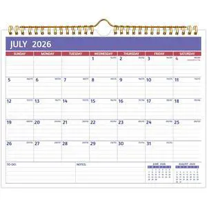Wall Calendar 2026-2028 2 Year Calendar 2026-2028, 11 x 8.5 In, Jul 2026 Jun 2028, 2026 Calendar 24 Months, Small Monthly Calendar 2026, with Ruled Blocks, Thick Paper, Holidays, To-dos Notes Wall Calendar 2026-2028 2 Year Calendar 2026-2028, 11 x 8.5 In, Jul 2026 Jun 2028, 2026 Calendar 24 Months, Small Monthly Calendar 2026, with Ruled Blocks, Thick Paper, Holidays, To-dos Notes
