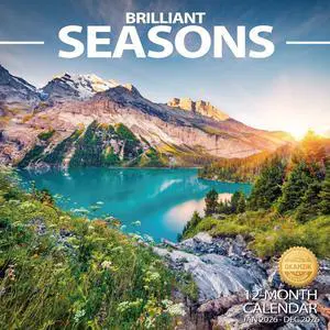 Wall Calendar 2026 Planner Calendar - Brilliant Seasons Hangable Monthly Wall Calendar with Large Blocks for Organizing & Planning, Academic Schedule, Home, Office & family, Thick & Sturdy Paper Wall Calendar 2026 Planner Calendar - Brilliant Seasons Hangable Monthly Wall Calendar with Large Blocks for Organizing & Planning, Academic Schedule, Home, Office & family, Thick & Sturdy Paper