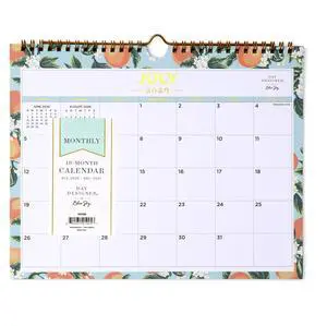 Day Designer 2026-2027 18 Month Monthly Academic Year Wall Calendar, July 2026 - December 2027, 11" x 8.75", Durable Twin Wire Binding, Colorful Interior, Perfect For Home, Office And Classroom Day Designer 2026-2027 18 Month Monthly Academic Year Wall Calendar, July 2026 - December 2027, 11" x 8.75", Durable Twin Wire Binding, Colorful Interior, Perfect For Home, Office And Classroom