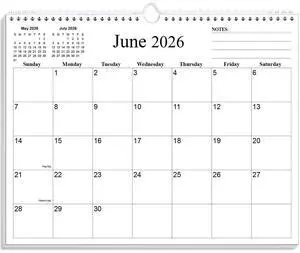 2026-2027 Calendar - Calendar 2026-2027 from July 2026 to December 2027, 8.5" x 11", Black 2026-2027 Calendar - Calendar 2026-2027 from July 2026 to December 2027, 8.5" x 11", Black