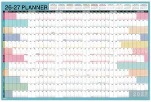 2026-2027 Yearly Wall Calendar - Calendar 2026-2027, Yearly Wall Calendar, July 2026 - June 2027, 23.1" x 34.6" (Open), Wall Calendar 12 Month, Julian Dates, Thick Paper, Round Stickers 2026-2027 Yearly Wall Calendar - Calendar 2026-2027, Yearly Wall Calendar, July 2026 - June 2027, 23.1" x 34.6" (Open), Wall Calendar 12 Month, Julian Dates, Thick Paper, Round Stickers