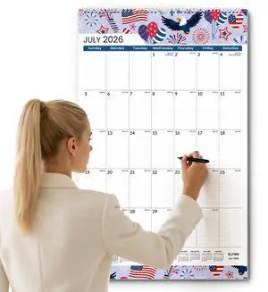 2026-2027 Wall Calendar Extra Large 17"x27", 21 Month July Calendar (Ends March 2028),Vertical Monthly for Wall, Seasons Color 2026-2027 Wall Calendar Extra Large 17"x27", 21 Month July Calendar (Ends March 2028),Vertical Monthly for Wall, Seasons Color
