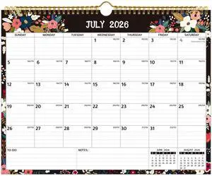 Wall Calendar 2026-2028 2 Year Calendar 2026-2028, Jul 2026 Jun 2028, 14.57 x 11.42 In, 2026 Calendar 24 Months, Monthly Calendar 2026, with Ruled Blocks, Thick Paper, Holidays, To-do List Notes Wall Calendar 2026-2028 2 Year Calendar 2026-2028, Jul 2026 Jun 2028, 14.57 x 11.42 In, 2026 Calendar 24 Months, Monthly Calendar 2026, with Ruled Blocks, Thick Paper, Holidays, To-do List Notes