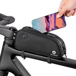 Top Tube Bike Bag Bicycle Top Tube Bag Front Frame Bag Cycling Accessories Bike Pouch Lightweight Portable New Mounting System Top Tube Bike Bag Bicycle Top Tube Bag Front Frame Bag Cycling Accessories Bike Pouch Lightweight Portable New Mounting System