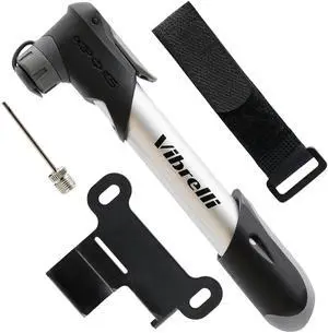 Mini Bike Pump - Presta & Schrader Bicycle Pump - 120 PSI Tire Pump for Road & MTB - No Valve Changing Needed Mini Bike Pump - Presta & Schrader Bicycle Pump - 120 PSI Tire Pump for Road & MTB - No Valve Changing Needed