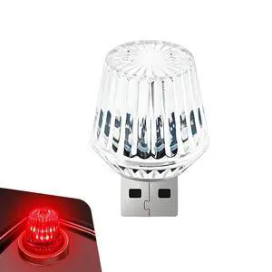 USB LED Car Interior Light, Mini USB Car Ambient Light, Plug-and-Play Decorative Night Light, Universal for Most Cars, Trucks, SUVs (Red) USB LED Car Interior Light, Mini USB Car Ambient Light, Plug-and-Play Decorative Night Light, Universal for Most Cars, Trucks, SUVs (Red)
