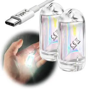 USB Mini LED Lantern, 2 Pack Waterproof EDC Keychain LED Flashlight for Camping, Type-C Rechargeable Battery Small Stick Lamp Puck Dog Collar Torch Light (White+Red) USB Mini LED Lantern, 2 Pack Waterproof EDC Keychain LED Flashlight for Camping, Type-C Rechargeable Battery Small Stick Lamp Puck Dog Collar Torch Light (White+Red)