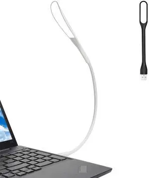 Dimmable USB Light for Laptop, Mini USB Keyboard Light, Flexible USB Lamp for Notebook Computer (3-Class Adjustable Brightness, On/Off Touch Switch, White) Dimmable USB Light for Laptop, Mini USB Keyboard Light, Flexible USB Lamp for Notebook Computer (3-Class Adjustable Brightness, On/Off Touch Switch, White)