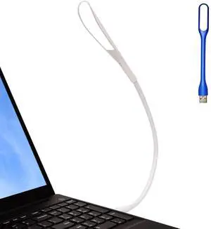 Mini USB Light for Laptop, Flexible Keyboard Light, Dimmable USB Lamp(14-LED-Bead, 3-Level Adjustable Brightness, On/Off Touch Switch, White) Mini USB Light for Laptop, Flexible Keyboard Light, Dimmable USB Lamp(14-LED-Bead, 3-Level Adjustable Brightness, On/Off Touch Switch, White)