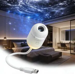 2-in-1 Galaxy Projector Night Light, Galaxy Light Projector Adults, USB Portable Galaxy Star Projector Night Light for Car and Bedroom, Mini LED Nightlight Wall Lamp (3 Projection Films) 2-in-1 Galaxy Projector Night Light, Galaxy Light Projector Adults, USB Portable Galaxy Star Projector Night Light for Car and Bedroom, Mini LED Nightlight Wall Lamp (3 Projection Films)