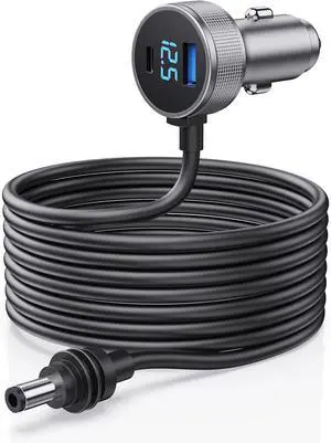 Starlink Mini Cable, 3 in 1 Starlink Mini Car Charger DC Power Cable+ Cigarette Lighter Adapter 12V-48V with Digital Display, Durable USB C PD 40W and USB A 35W Ports for Trucks and Cars (13.1FT) Starlink Mini Cable, 3 in 1 Starlink Mini Car Charger DC Power Cable+ Cigarette Lighter Adapter 12V-48V with Digital Display, Durable USB C PD 40W and USB A 35W Ports for Trucks and Cars (13.1FT)