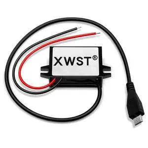 DC DC 12V 24V 36V 48V 60V 72V to 5V Step Down Power Converter 3A 15W Micro Mini Ear USB Converter Charger for Car Charging(Single Micro USB) DC DC 12V 24V 36V 48V 60V 72V to 5V Step Down Power Converter 3A 15W Micro Mini Ear USB Converter Charger for Car Charging(Single Micro USB)