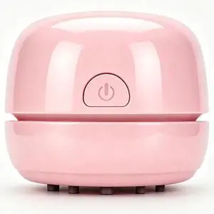 Desktop Vacuum Cleaner USB Recharging, Portable Mini Vacuum Cleaner for Cleaning Eraser Crumbs, Dust, Crumbs, Computer Keyboard and Car (Pink) Desktop Vacuum Cleaner USB Recharging, Portable Mini Vacuum Cleaner for Cleaning Eraser Crumbs, Dust, Crumbs, Computer Keyboard and Car (Pink)
