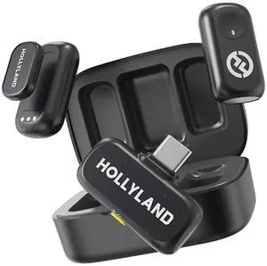 Lark A1 Wireless Microphone for iPhone 17/16/15 & Android, 48kHz/24-bit, 3-Level Intelligent Noise Cancel, Mini Mic for YouTube, Podcast, Vlogging (Black, 2TX + USB-C RX + Charging Case) Lark A1 Wireless Microphone for iPhone 17/16/15 & Android, 48kHz/24-bit, 3-Level Intelligent Noise Cancel, Mini Mic for YouTube, Podcast, Vlogging (Black, 2TX + USB-C RX + Charging Case)