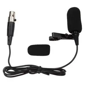 Lapel Microphone Lavalier Microphone Unidirectional Condenser Microphone Compatible with Shure Wireless Transmitter(Mini XLR TA4F Connector) for Shure Radio Mic Wireless bodypack Transmitter Lapel Microphone Lavalier Microphone Unidirectional Condenser Microphone Compatible with Shure Wireless Transmitter(Mini XLR TA4F Connector) for Shure Radio Mic Wireless bodypack Transmitter