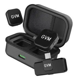 CM2 Wireless Lavalier Microphone, USB-C Clip-On Mic for iPhone 15/16/17 & Android, Mini Mic with Noise Cancelling and Charging Case for Content Creation, Vlogging, Podcast & Streaming CM2 Wireless Lavalier Microphone, USB-C Clip-On Mic for iPhone 15/16/17 & Android, Mini Mic with Noise Cancelling and Charging Case for Content Creation, Vlogging, Podcast & Streaming