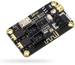 Blue~Tooth Board, 12V Audio Receiver Blue~Tooth Module DC 5V-12V Portable Wire~Less Electronics Stereo Music Receive Circuit Chip with Micro USB Port for Headphone Speaker Home Sound System DIY Blue~Tooth Board, 12V Audio Receiver Blue~Tooth Module DC 5V-12V Portable Wire~Less Electronics Stereo Music Receive Circuit Chip with Micro USB Port for Headphone Speaker Home Sound System DIY