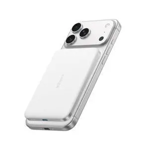 Nano MagSafe Portable Charger, Ultra-Slim 5,000mAh Magnetic Wireless Power Bank, Qi2-Certified 15W Max, Compact for Travel, Ergonomic Design, for iPhone 17/16 Series, and More Nano MagSafe Portable Charger, Ultra-Slim 5,000mAh Magnetic Wireless Power Bank, Qi2-Certified 15W Max, Compact for Travel, Ergonomic Design, for iPhone 17/16 Series, and More