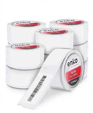 30336 Direct Thermal Address, Shipping and Barcode Labels (1 x 2-1/8 inches) - 12 Rolls | 6,000 Labels Compatible with Dymo LabelWriter 450 Turbo Printer and 4XL 30336 Direct Thermal Address, Shipping and Barcode Labels (1 x 2-1/8 inches) - 12 Rolls | 6,000 Labels Compatible with Dymo LabelWriter 450 Turbo Printer and 4XL